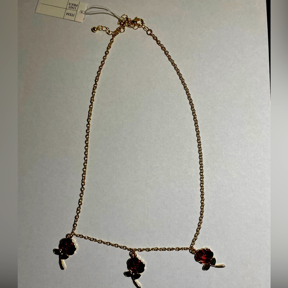 Rose necklace